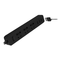 Сетевой фильтр Xiaomi KingMi Power Strip (3 розетки, 3 USB) Чёрный